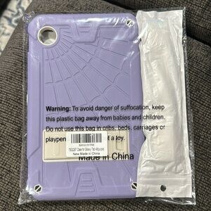 NWT purple case for galaxy tablet a9